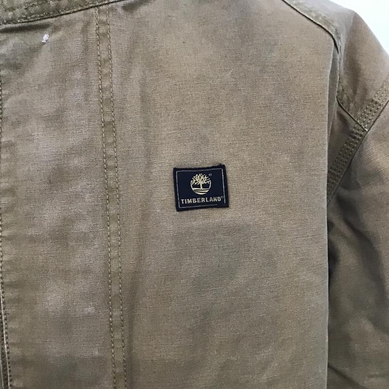 ティンバーランド Timberland ジャケット、上着 ジャンパー、ブルゾン M 無地 ベージュ / ベージュ /  メンズ USED 古着 中古 10105681