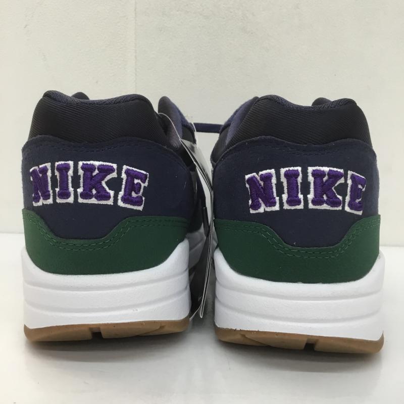 ナイキ NIKE スニーカー スニーカー WMNS AIR MAX 1  87 QS ウィメンズ エア マックス 1  87 QS DV3887-400 タグ付 26.0cm ロゴ、文字 紺 / ネイビー / X 緑 / グリーン /  メンズ USED 古着 中古 10107074