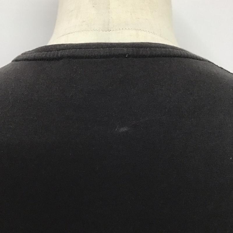 ディーゼル DIESEL Tシャツ 半袖 半袖カットソー プリントTシャツ クルーネックカットソー M プリント 黒 / ブラック /  メンズ USED 古着 中古 10126234