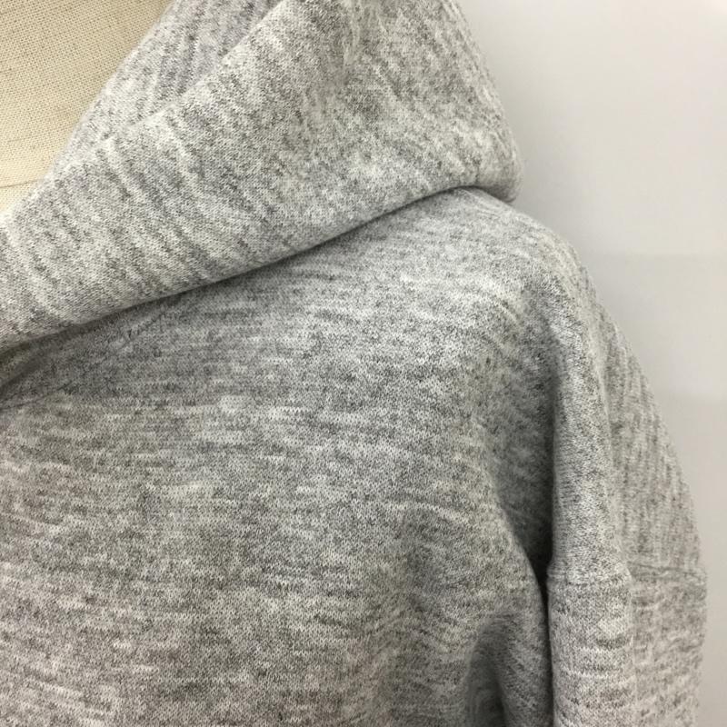 ザノースフェイス THE NORTH FACE パーカー 長袖 NTW62135 フロントハーフドームフーディ L プリント 灰 / グレー /  レディース USED 古着 中古 10109930
