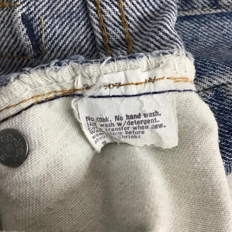 リーバイス Levi s パンツ デニム、ジーンズ 80’ 無地 水色 / ライトブルー /  メンズ USED 古着 中古 10117165