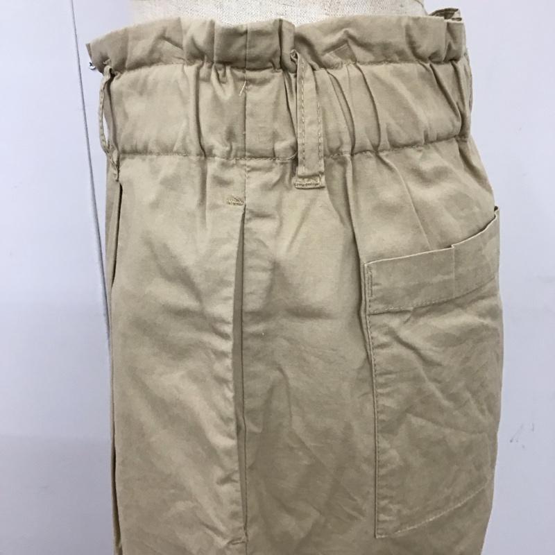スタディオクリップ studio CLIP パンツ ワークパンツ、ペインターパンツ kw175003-1 シェフパンツ ワイドパンツ カジュアルパンツ M 無地 ベージュ / ベージュ /  レディース USED 古着 中古 10112184