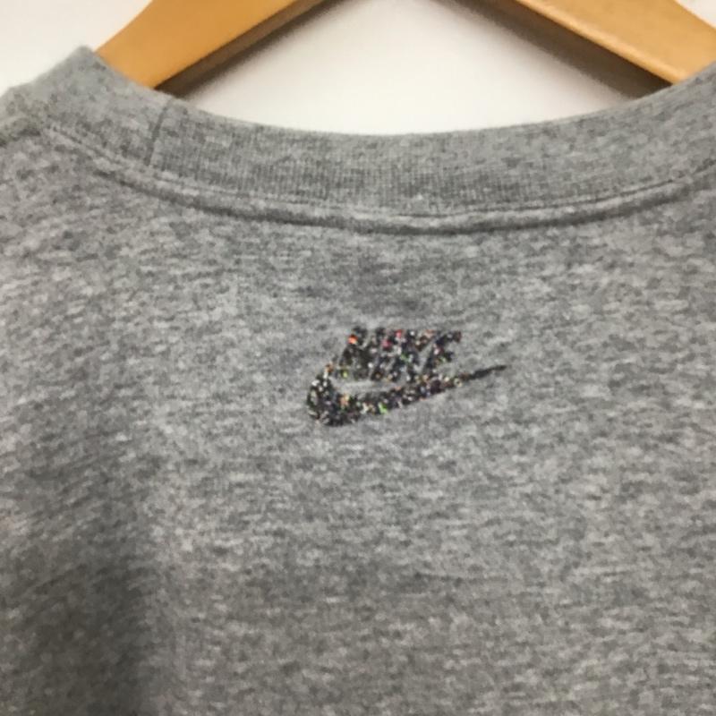 ナイキ NIKE ワンピース ひざ丈スカート CU6402-063 M ロゴ、文字 灰 / グレー /  レディース USED 古着 中古 10140351