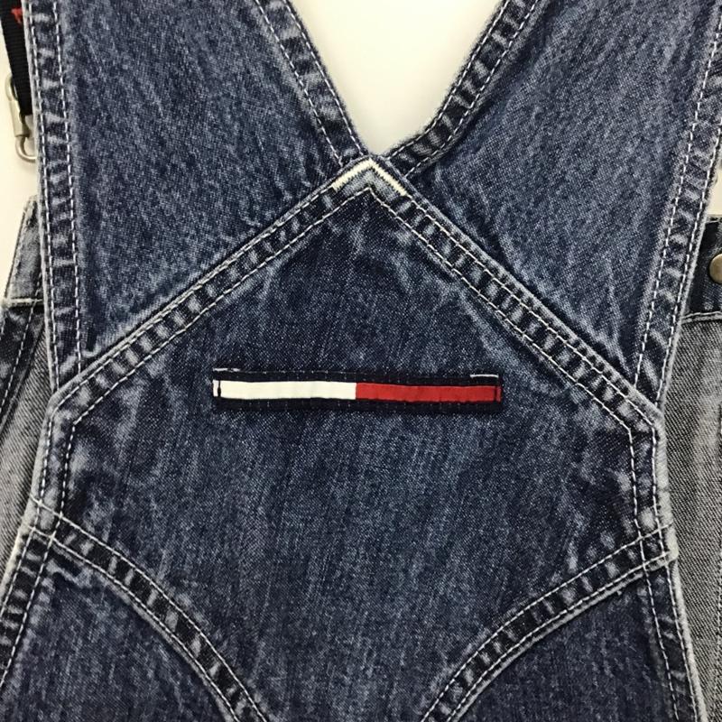 トミーヒルフィガー TOMMY HILFIGER サロペット・オーバーオール サロペット、オーバーオール L 無地 インディゴ / インディゴ /  メンズ USED 古着 中古 10106218