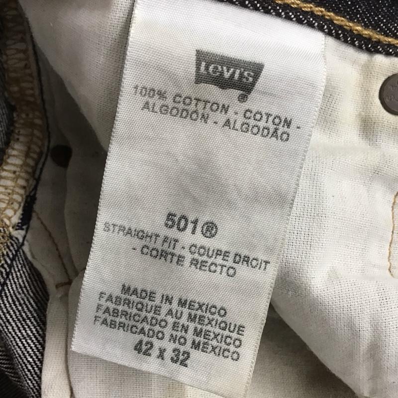 リーバイストラウスアンドコー Levi Strauss & co. パンツ デニム、ジーンズ デニムパンツ ワイドパンツ カジュアルパンツ 42インチ 無地 黒 / ブラック /  メンズ USED 古着 中古 10126808