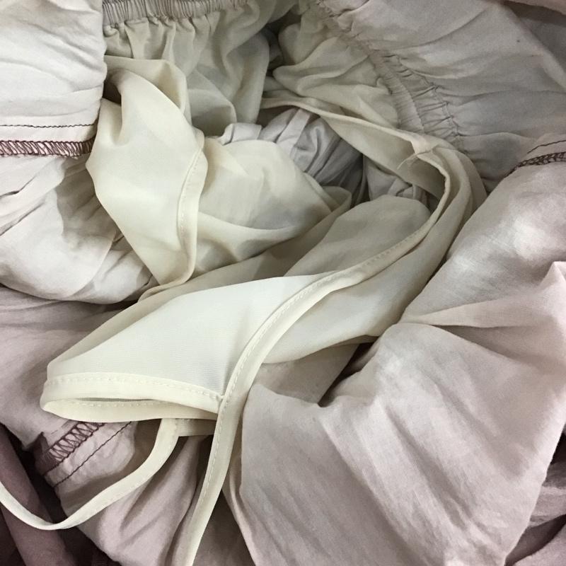 ミラオーウェン Mila Owen ワンピース ロングスカート 長袖ロングワンピース シャツワンピース フレアスカート 0 無地 マルチカラー / マルチカラー /  レディース USED 古着 中古 10142056