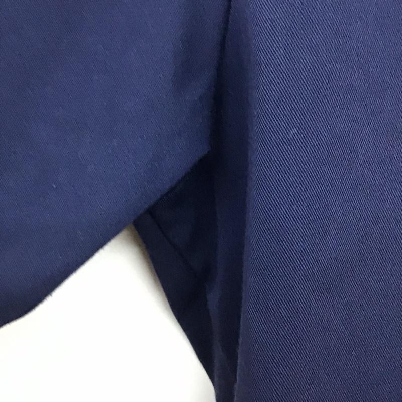 ケニントン KENNINGTON シャツ、ブラウス 半袖 半袖シャツ 無地シャツ ポケットシャツ 70s M 無地 紺 / ネイビー /  メンズ USED 古着 中古 10130336