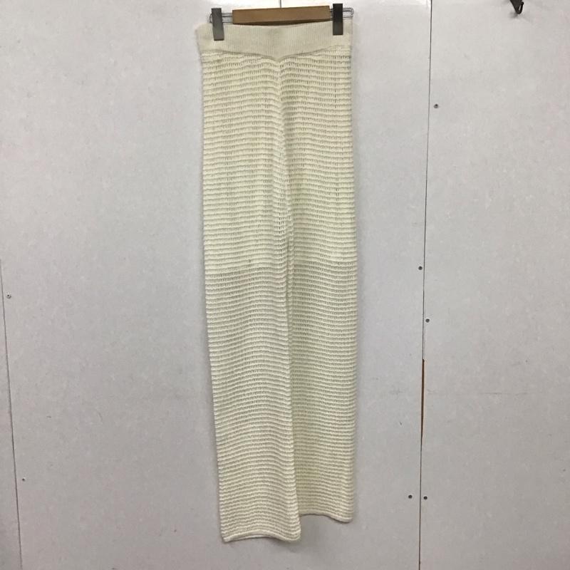 ローリーズファーム LOWRYS FARM ボトムス ボトムス FREE 無地 白 / ホワイト /  レディース USED 古着 中古 10131872
