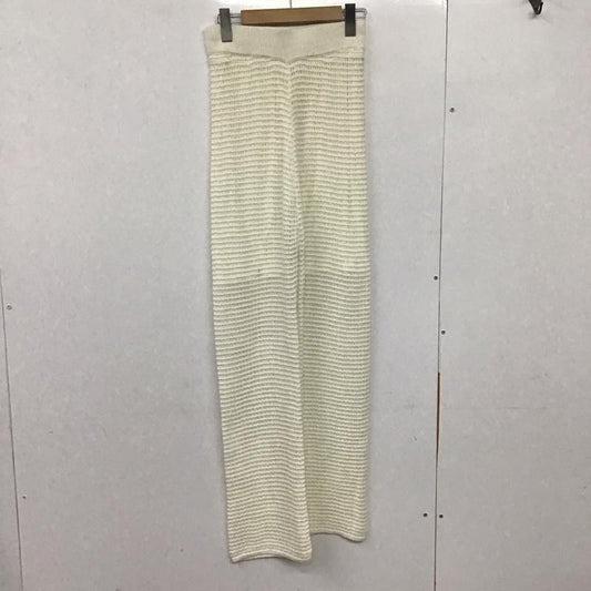 ローリーズファーム LOWRYS FARM ボトムス ボトムス FREE 無地 白 / ホワイト /  レディース USED 古着 中古 10131872