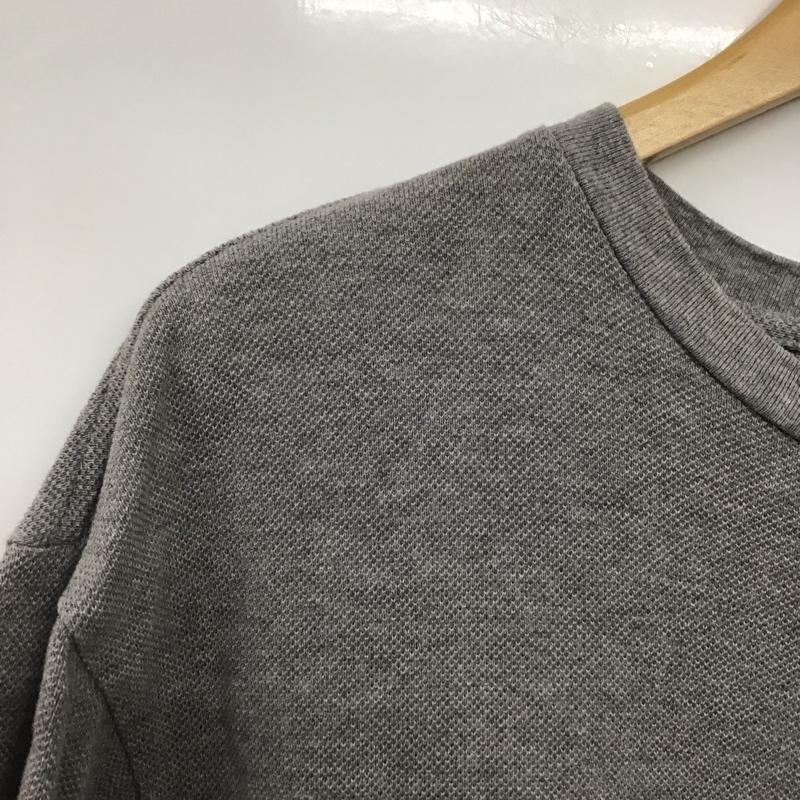 ラコステ LACOSTE Tシャツ 半袖 半袖カットソー 無地Tシャツ クルーネックカットソー 3 ロゴ、文字 灰 / グレー /  メンズ USED 古着 中古 10142588