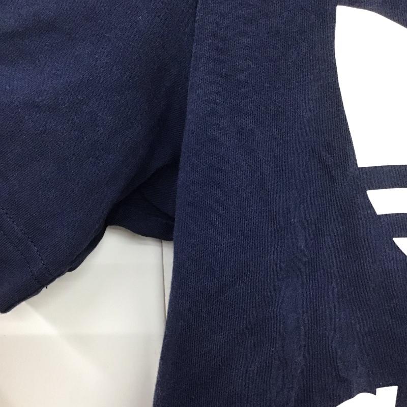 アディダス adidas Tシャツ 半袖 S92520 S プリント 紺 / ネイビー /  メンズ USED 古着 中古 10109112