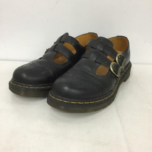 ドクターマーチン Dr.Martens 革靴 革靴 GV120 ベルト メリージェーンシューズ UK5 US：7  黒 / ブラック /  レディース USED 古着 中古 10139219