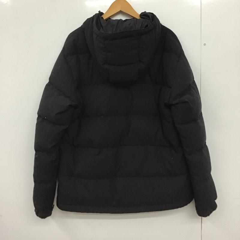 アデイインザライフ ユナイテッドアローズ A day in the life UNITED ARROWS ジャケット、上着 ジャンパー、ブルゾン ジップアップダウンジャケット アウターフード付きジャケット L 無地 黒 / ブラック /  メンズ USED 古着 中古 10147090