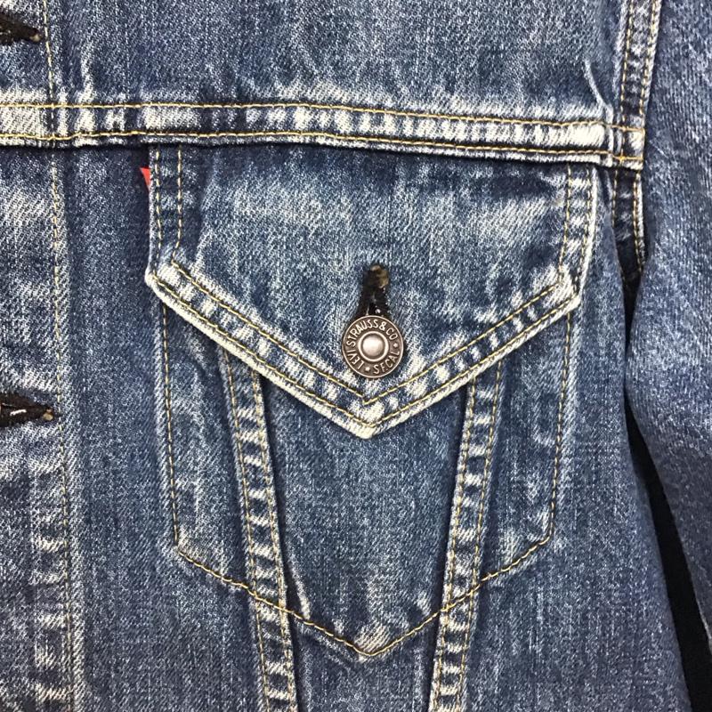 リーバイストラウスアンドコー Levi Strauss & co. ジャケット、上着 ジャケット、ブレザー デニムジャケット Gジャン アウター カジュアルジャケット 40 無地 インディゴ / インディゴ /  メンズ USED 古着 中古 10148001