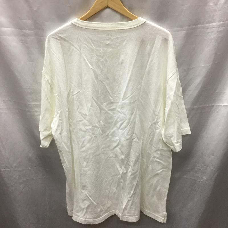 ギャップ GAP Tシャツ 半袖 ヘンリーネック L 無地 白 / ホワイト /  メンズ USED 古着 中古 10117788