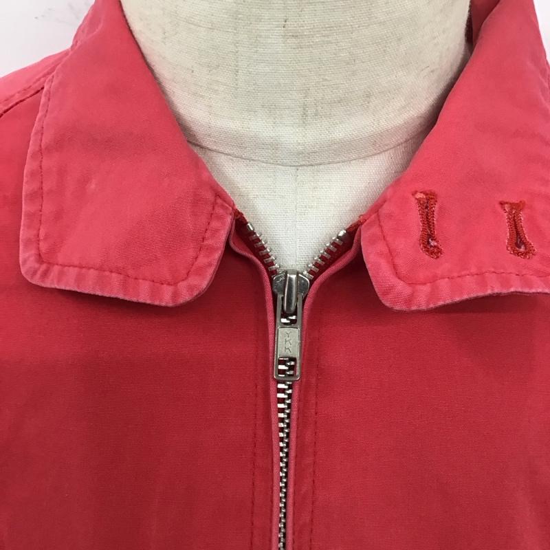 バン VAN ジャケット、上着 ジャケット、ブレザー ジップアップジャケット アウター 古着 無地 赤 / レッド /  メンズ USED 古着 中古 10125141