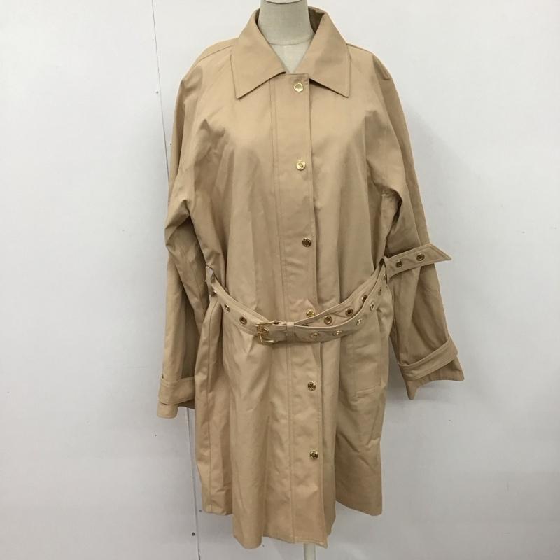 マイケルコース MICHAEL KORS ジャケット、上着 ジャケット、ブレザー 長袖ロングジャケット アウタートレンチコート 24ss M 無地 ベージュ / ベージュ /  レディース USED 古着 中古 10126494