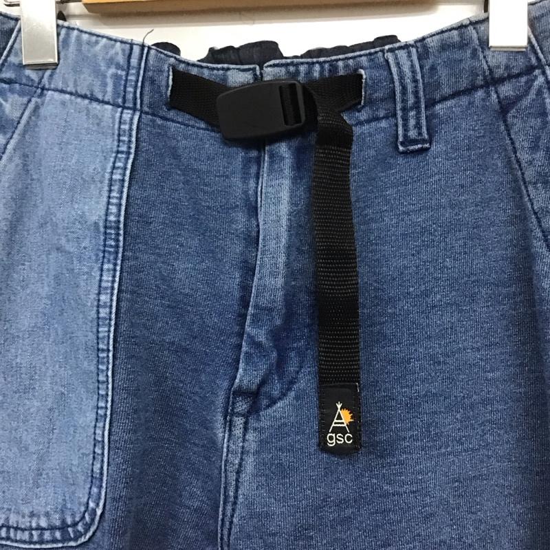 ゴースローキャラバン go slow caravan パンツ ワークパンツ、ペインターパンツ 1 無地 水色 / ライトブルー /  レディース USED 古着 中古 10142908