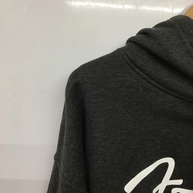 古着 USED パーカー 長袖 長袖パーカー プルオーバーパーカー スウェット フェンダー XL ロゴ、文字 ダークグレー / ダークグレー /  メンズ USED 古着 中古 10145568