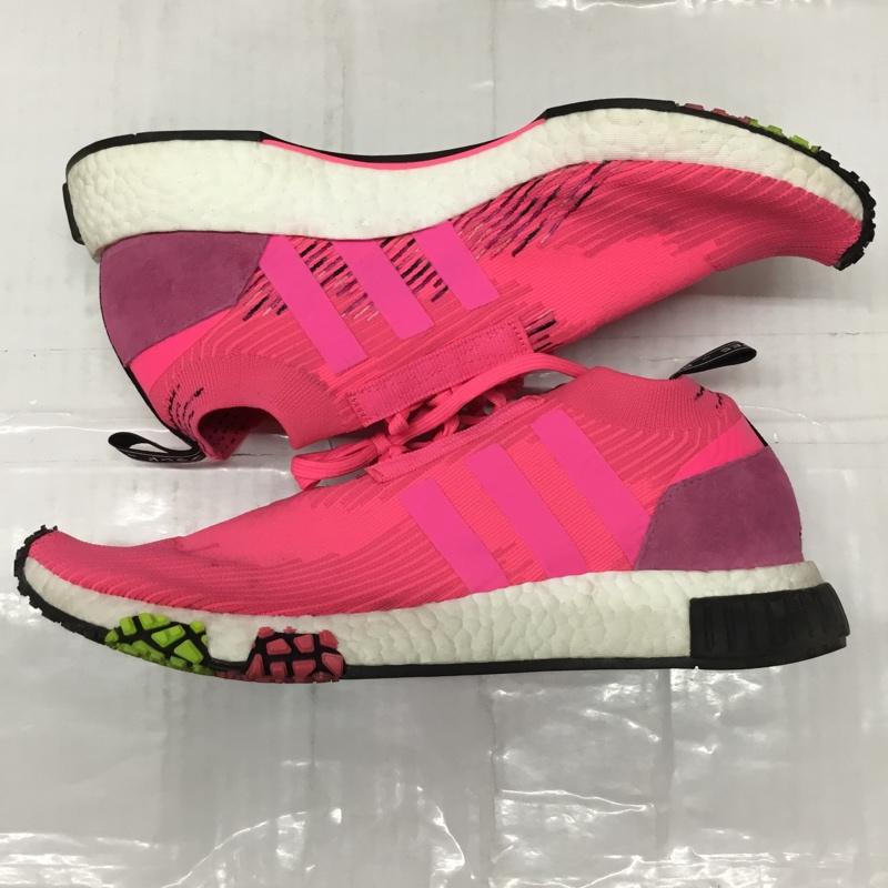 アディダス adidas スニーカー スニーカー CQ2442 NMD RACER PK 28.5cm 箱有 28.5cm ロゴ、文字 桃 / ピンク /  メンズ USED 古着 中古 10107868