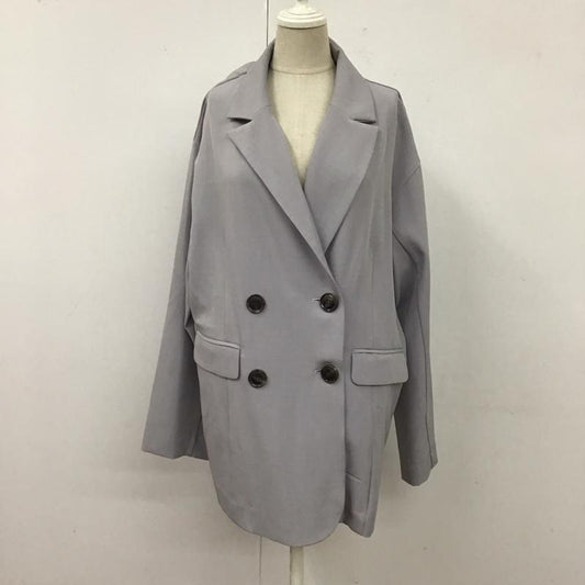 ナイスクラップ NICE CLAUP ジャケット、上着 ジャケット、ブレザー 230180 長袖 FREE 無地 紫 / パープル /  レディース USED 古着 中古 10115894
