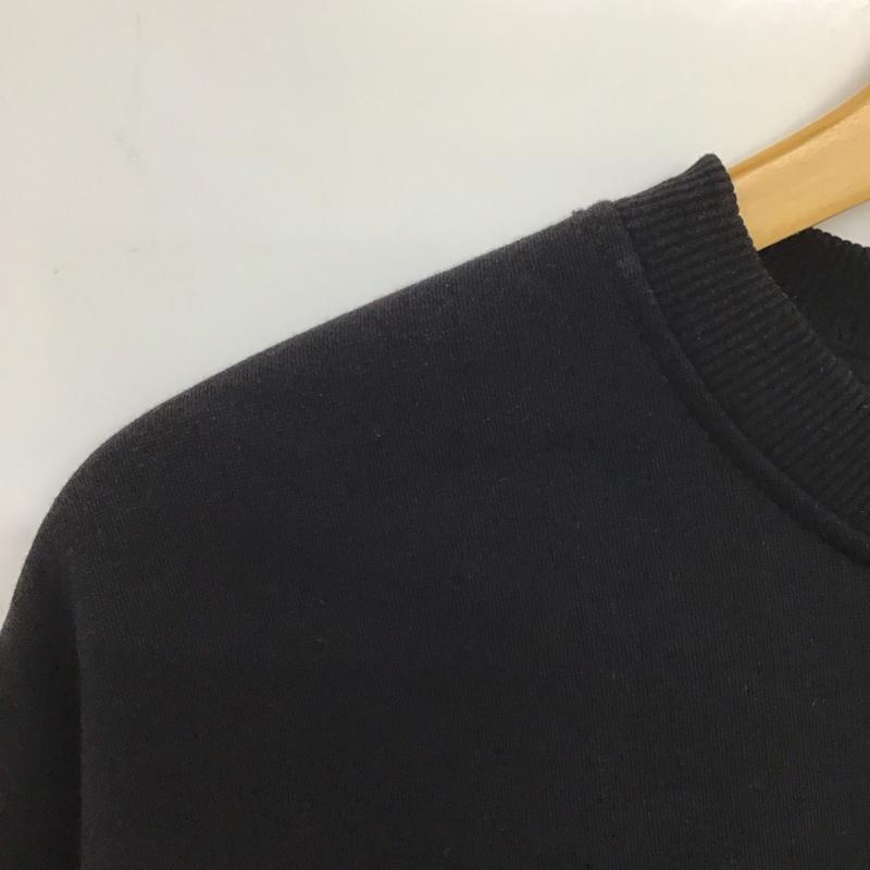 ザラ ZARA トレーナー 長袖 M 無地 黒 / ブラック /  レディース USED 古着 中古 10147781