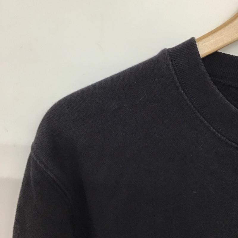 インディアン モーターサイクル INDIAN MOTORCYCLE トレーナー 長袖 長袖トレーナー スウェット クルーネック プルオーバー S ロゴ、文字 紺 / ネイビー /  メンズ USED 古着 中古 10145052