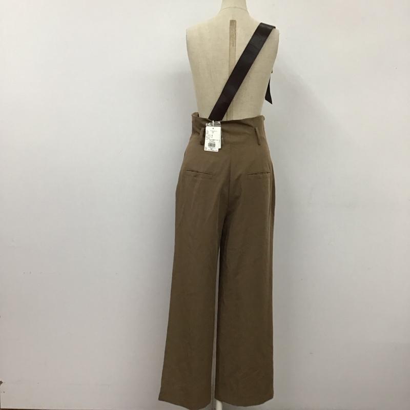 ムルーア MURUA パンツ スラックス スラックスパンツ ワイドパンツ カジュアルパンツ センタータックパンツ M 無地 茶 / ブラウン /  レディース USED 古着 中古 10114444