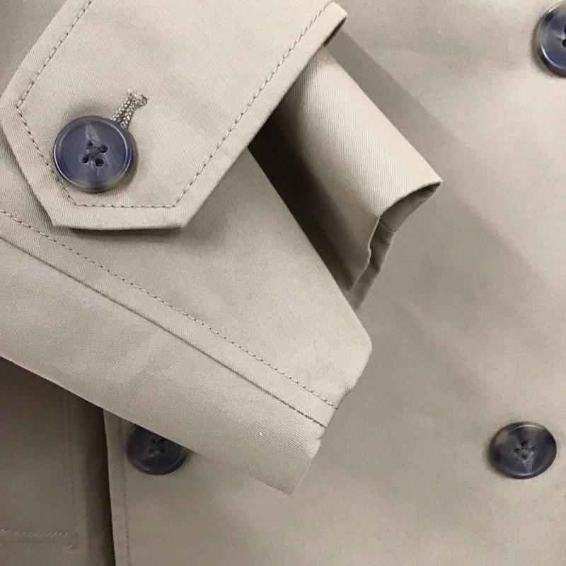 ユニクロ UNIQLO ジャケット、上着 ジャンパー、ブルゾン 312-431339 トレンチコート アウター ロングコート M 無地 ベージュ / ベージュ /  レディース USED 古着 中古 10143615