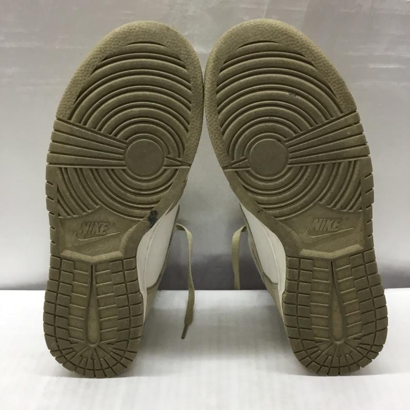 ナイキ NIKE スニーカー スニーカー DQ7679-001 DUNK HI RETRO PRM 27cm 27.0cm ロゴ、文字 ベージュ / ベージュ / X オフホワイト / オフホワイト /  メンズ USED 古着 中古 10119891