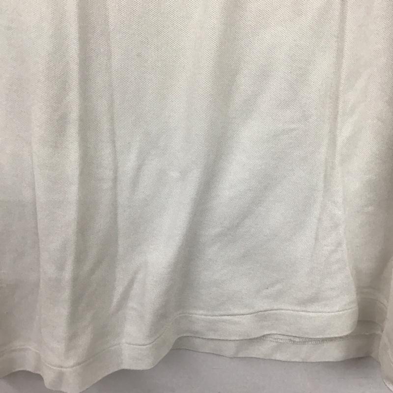 ポロゴルフラルフローレン POLOGOLF ポロシャツ 半袖 半袖ポロシャツ カラーシャツ 半袖カットソー L ロゴ、文字 白 / ホワイト /  メンズ USED 古着 中古 10141861