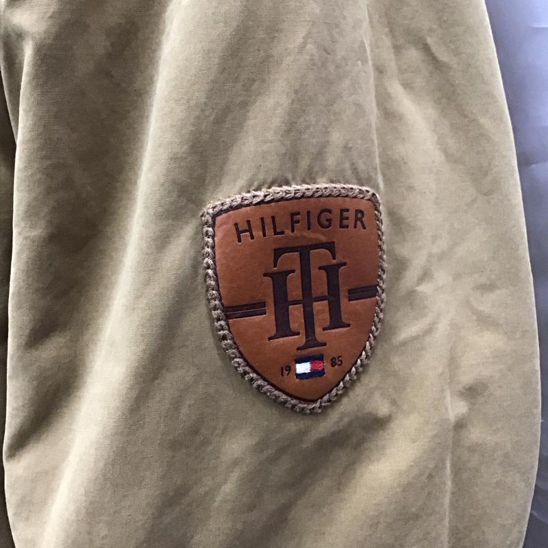 トミーヒルフィガー TOMMY HILFIGER ジャケット、上着 ジャケット、ブレザー 0887824596 ライナー付き 11-2611405-620 モッズコート M ロゴ、文字 ベージュ / ベージュ /  メンズ USED 古着 中古 10121180