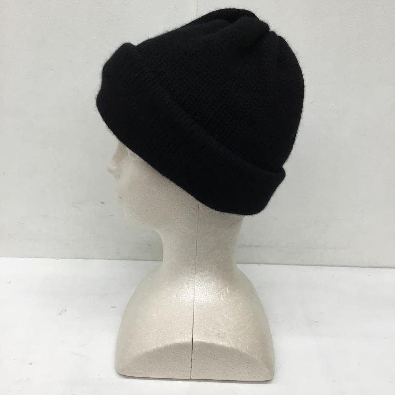 カムズアンドゴーズ COMESANDGOES 帽子 ニット帽 FREE 無地 黒 / ブラック /  メンズ USED 古着 中古 10136221