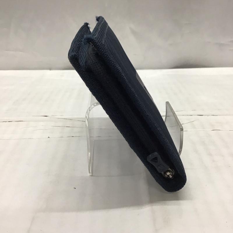 ザノースフェイス THE NORTH FACE 財布 コンパクト財布 NM81608 SHUTTLE WALLET ロゴ、文字 紺 / ネイビー /  メンズ USED 古着 中古 10116458