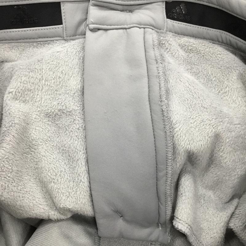 アディダス adidas パンツ ワークパンツ、ペインターパンツ カジュアルパンツ ワークパンツ ワイドパンツ スポーツウェア ロゴ、文字 灰 / グレー /  メンズ USED 古着 中古 10114812