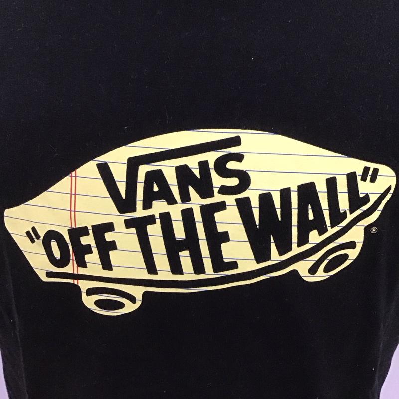 バンズ VANS Tシャツ 半袖 VA16HS-MT51BM クルーネック プリント L ロゴ、文字 黒 / ブラック /  メンズ USED 古着 中古 10123013