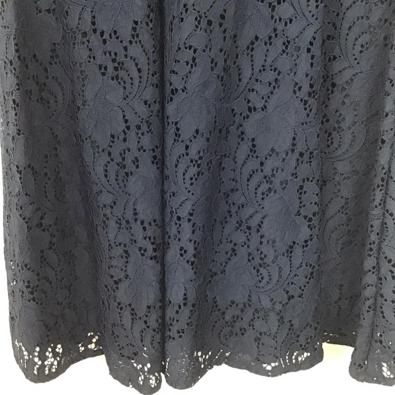 ザラ ZARA ワンピース ミニスカート XS 無地 紺 / ネイビー /  レディース USED 古着 中古 10148431