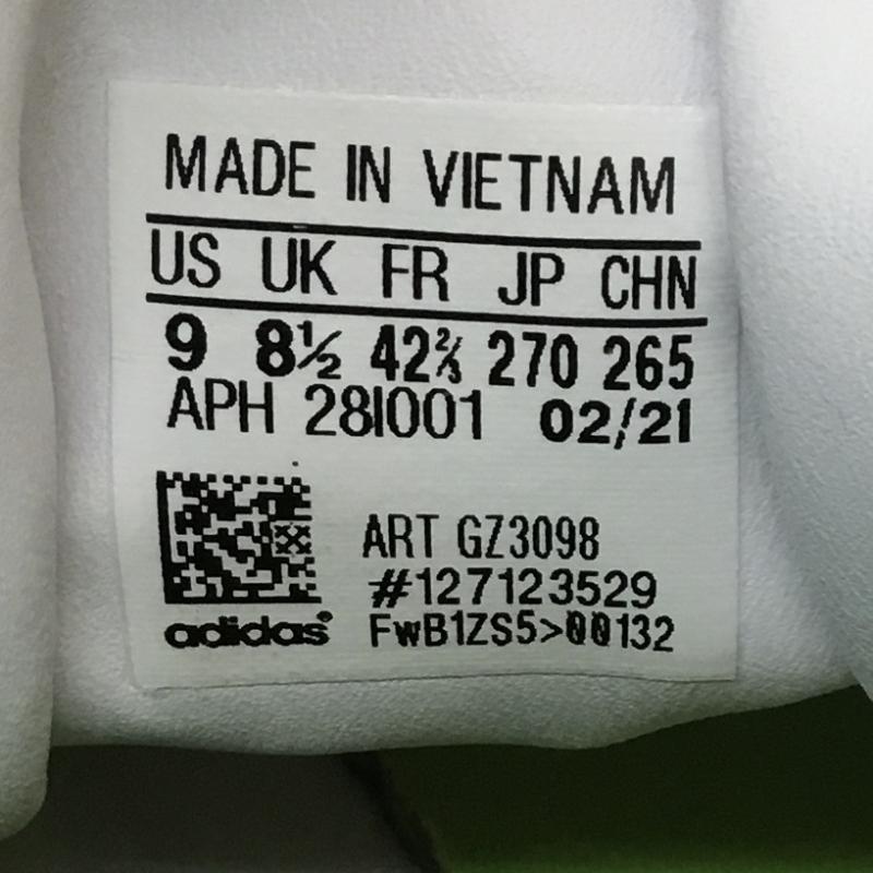 アディダス adidas スニーカー スニーカー GZ3098 STAN SMITH PRIMEGREEN KERMIT 27.0cm キャラクター 白 / ホワイト / X 緑 / グリーン /  メンズ USED 古着 中古 10141699