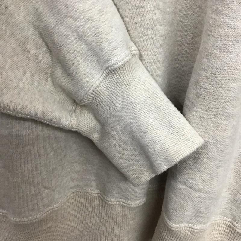 ウエアハウス WAREHOUSE トレーナー 長袖 長袖トレーナー スウェット クルーネック プルオーバー 44 無地 ベージュ / ベージュ /  メンズ USED 古着 中古 10144864