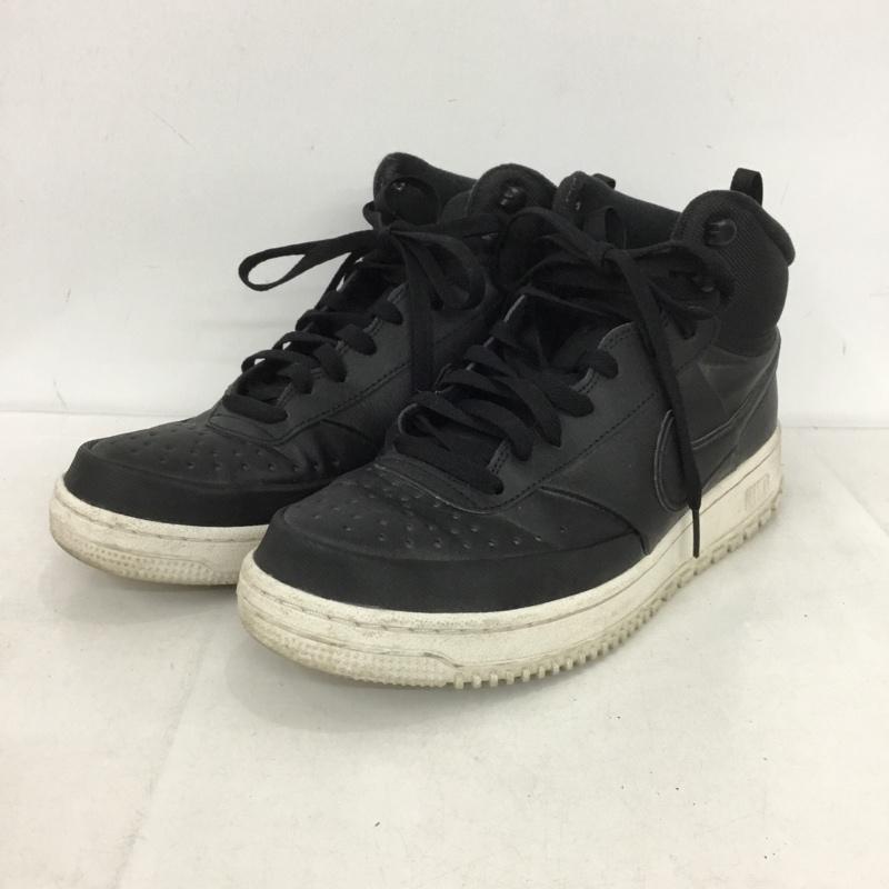ナイキ NIKE スニーカー スニーカー DR7882-002 Court Vision Mid Winter 27.5cm 27.5cm ロゴ、文字 黒 / ブラック /  メンズ USED 古着 中古 10149855