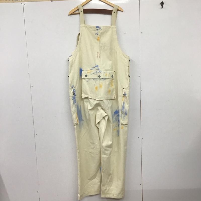 ナイジェルケーボン Nigel Cabourn サロペット・オーバーオール サロペット、オーバーオール 8039-13-50520 LYBRO ペイント タグ付き  アイボリー / アイボリー /  メンズ USED 古着 中古 10139413