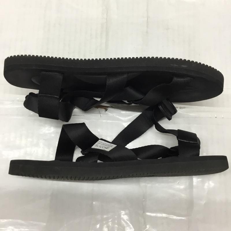 スイコック suicoke サンダル サンダル 27cm 27.0cm ロゴ、文字 黒 / ブラック /  メンズ USED 古着 中古 10122222