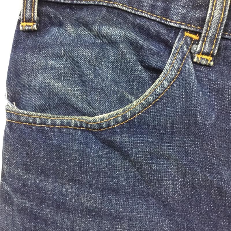 リーバイス Levi s パンツ デニム、ジーンズ デニムパンツ ストレートパンツ ワイドパンツ カジュアルパンツ 無地 インディゴ / インディゴ /  メンズ USED 古着 中古 10120094