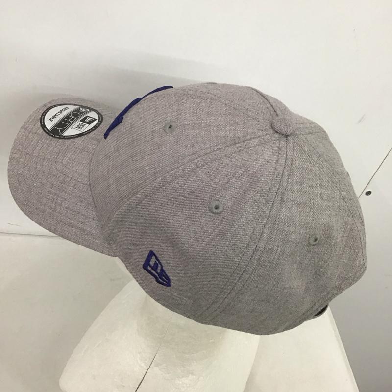 ニューエラ NEW ERA 帽子 キャップ 9FORTY LA ロゴ、文字 灰 / グレー /  メンズ USED 古着 中古 10148208