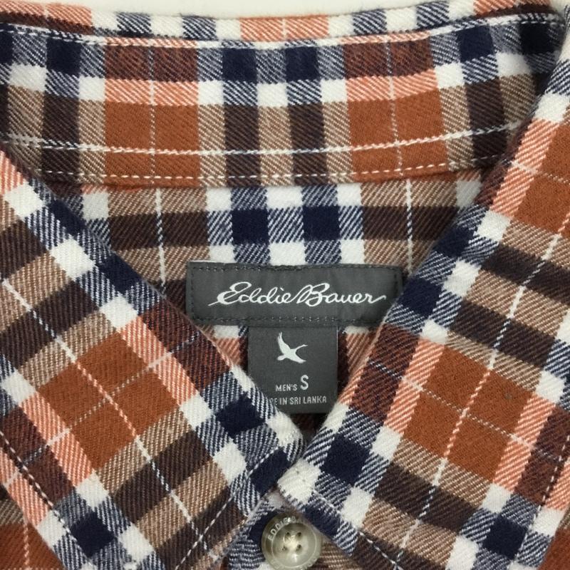 エディーバウアー Eddie Bauer シャツ、ブラウス 長袖 長袖シャツ カラーシャツ ポケットシャツ 長袖カットソー チェックシャツ S チェック マルチカラー / マルチカラー /  メンズ USED 古着 中古 10114810