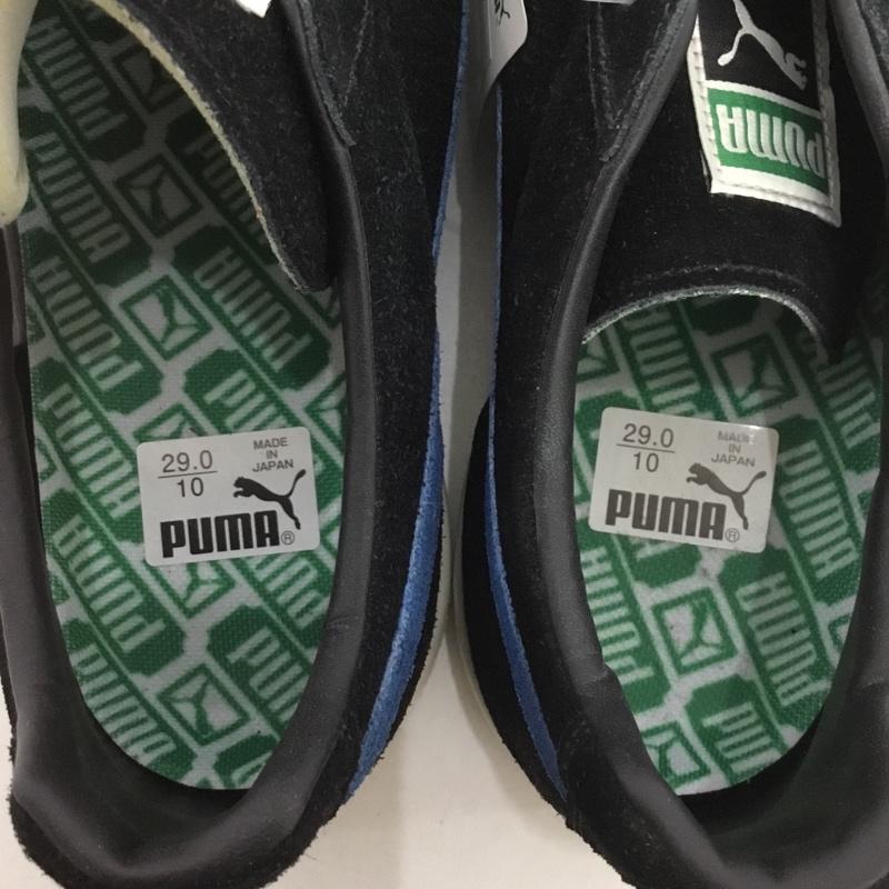 プーマ PUMA スニーカー スニーカー 386309-02 SUEDE VTG AGED MIJ ATMOS 29cm 箱有 29.0cm ロゴ、文字 黒 / ブラック / X 青 / ブルー /  メンズ USED 古着 中古 10131954