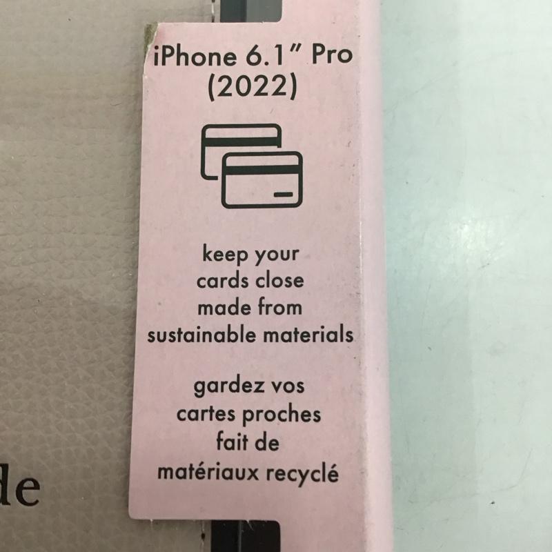 ケイトスペード Kate Spade ファッション小物 ファッション小物 KSIPH-255-PLVMB iPhone14 Pro iPhoneケース 手帳型 無地 桃 / ピンク /  レディース USED 古着 中古 10122850