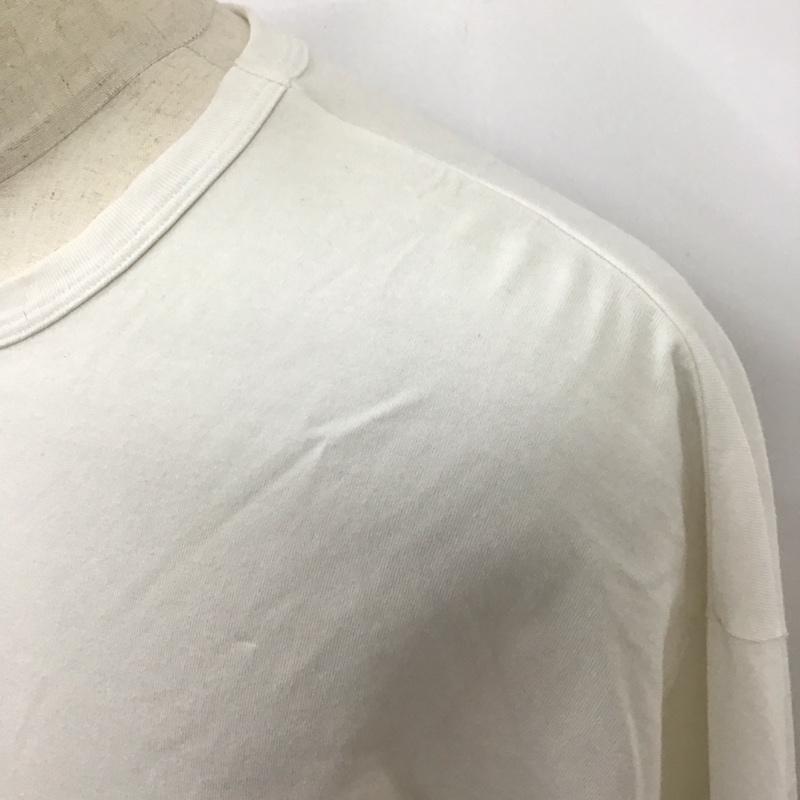 クーティー COOTIE Tシャツ 半袖 半袖カットソー プリントTシャツ クルーネックカットソー M プリント 白 / ホワイト /  メンズ USED 古着 中古 10115132