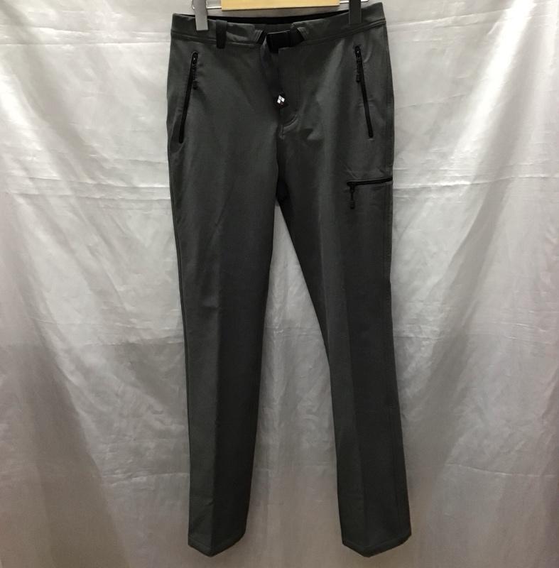 モンベル mont-bell ボトムス ボトムス 1105545 ノマドパンツ トレッキング ストレッチ M ロゴ、文字 灰 / グレー /  レディース USED 古着 中古 10123310