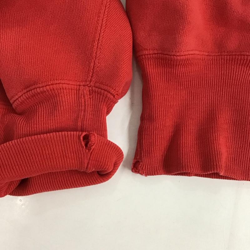 チャンピオン Campion トレーナー 長袖 XL プリント 赤 / レッド /  メンズ USED 古着 中古 10124850